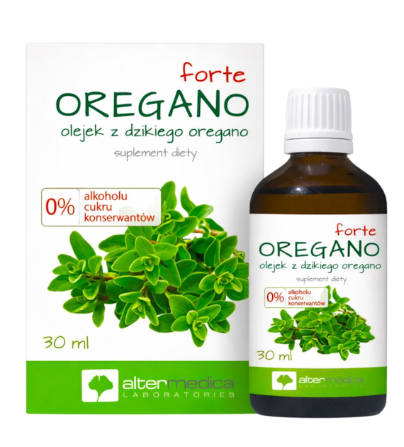 Oregano forte olejek z dzikiego oregano 30ml ALTER MEDICA