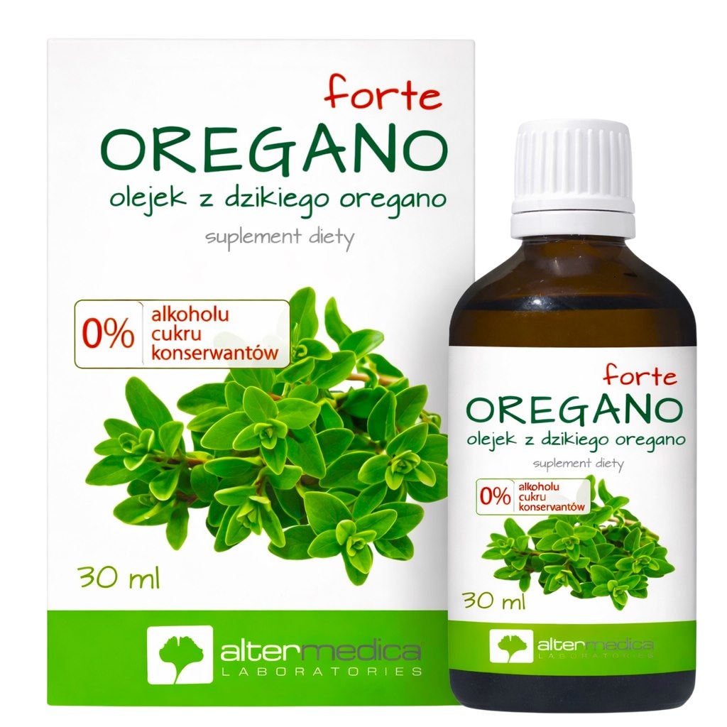 Oregano forte olejek z dzikiego oregano 30ml ALTER MEDICA