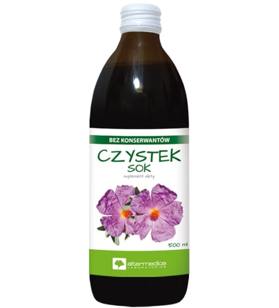 Czystek sok 500ml ALTER MEDICA