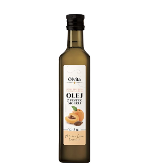 OLVITA Olej z pestek moreli zimnotłoczony 250ml
