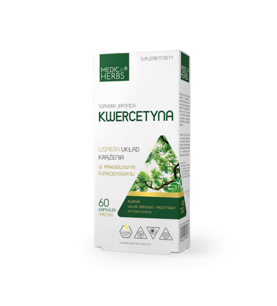 MEDICA HERBS Kwercetyna 418mg, 60 kaps.