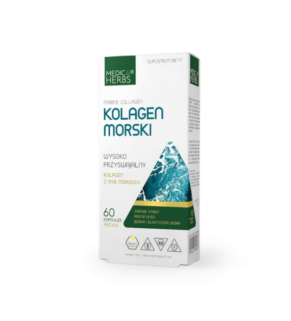 MEDICA HERBS Kolagen Morski 450mg, 60 kaps.