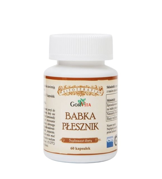 GORVITA Babka płesznik 60 kaps.