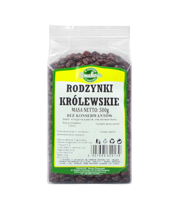 SMAKOSZ Rodzynki królewskie 500g