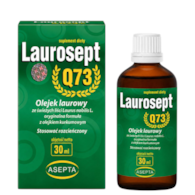 ASEPTA Laurosept Q73 30ml - Olejek laurowy + olejek z kurkumy