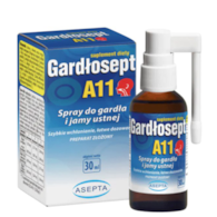 ASEPTA Gardłosept A11 30ml - spray do gardła i jamy ustnej