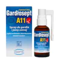 ASEPTA Gardłosept A11 30ml - spray do gardła i jamy ustnej