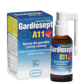 ASEPTA Gardłosept A11 30ml - spray do gardła i jamy ustnej