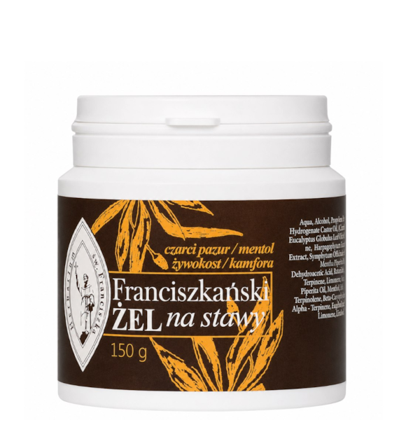 HERBARIUM ŚW. FRANCISZKA Żel na stawy 150g MELALEUCA