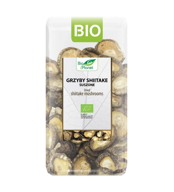 BIO PLANET Shiitake (grzyby suszone) BIO 50g