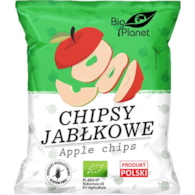 BIO PLANET Chipsy jabłkowe BIO 100g
