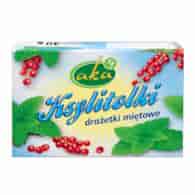 Ksylitolki drażetki pudrowe miętowe 40g b/c AKA