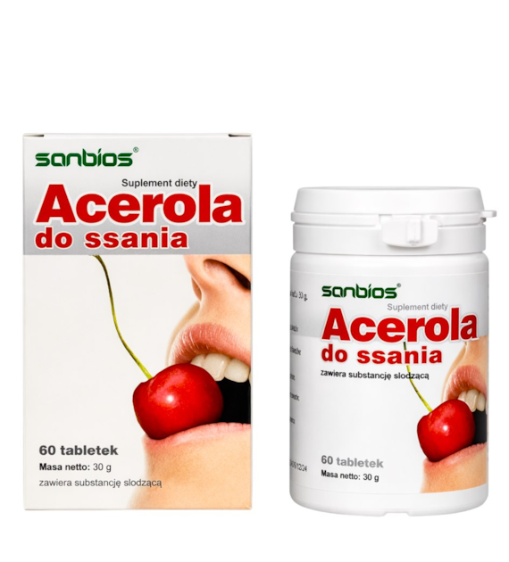 SANBIOS Acerola do ssania 60 tabl.