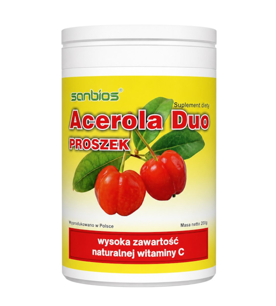 SANBIOS Acerola Duo proszek 200g