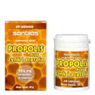 SANBIOS Propolis plus cynk i acerola 60 tabl.