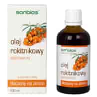 SANBIOS Olej rokitnikowy spożywczy 100ml