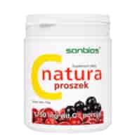SANBIOS C natura proszek 180g - witamina C z owoców