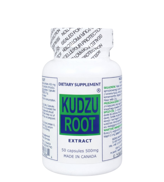 Kudzu Root 50kaps. KANADYJSKIE BIO+ (BIOPOL)