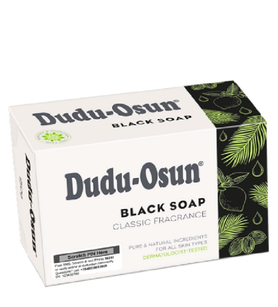 Mydło czarne afrykańskie Dudu-Osun classic 150g TROPICAL NATURALS