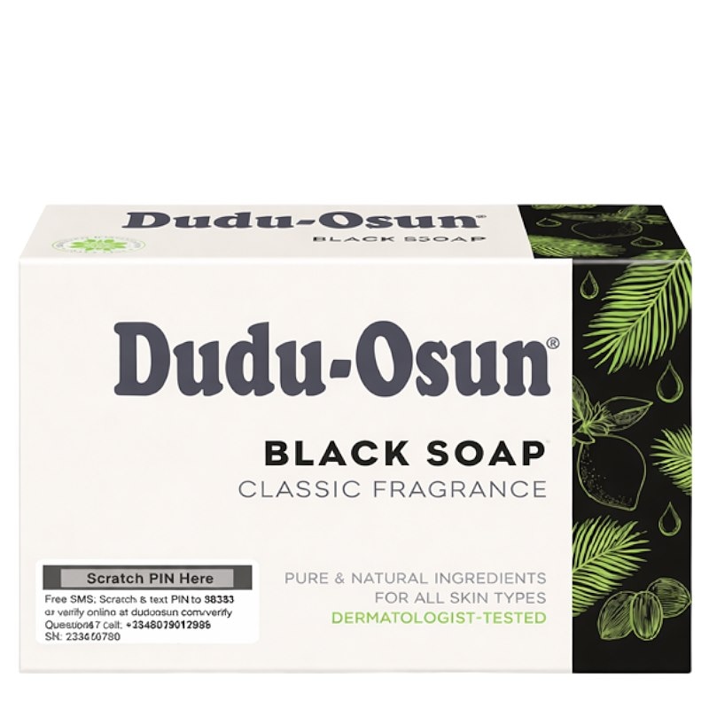 Mydło czarne afrykańskie Dudu-Osun classic 150g TROPICAL NATURALS