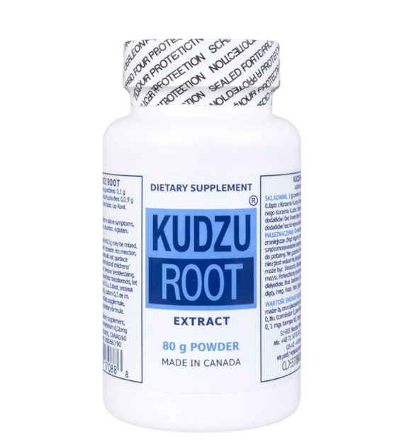 Kudzu Root Powder 80g KANADYJSKIE BIO+ (BIOPOL)