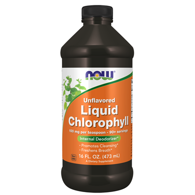 NOW FOODS Chlorofil w płynie 473 ml