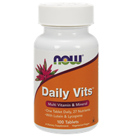 NOW FOODS Daily Vits 100tabl. - Multi Vitamin & Mineral