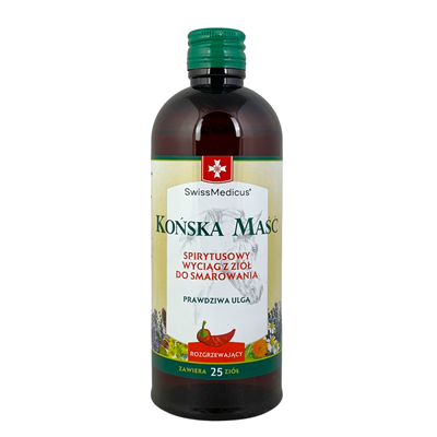SWISSMEDICUS Końska maść rozgrzewająca na spirytusie 400ml