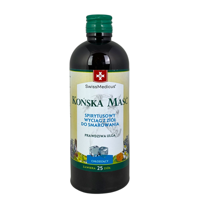 SWISSMEDICUS Końska maść chłodząca na spirytusie 400ml