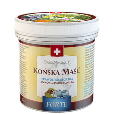 SWISSMEDICUS Końska maść chłodząca FORTE 250ml