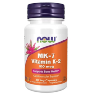 NOW FOODS Witamina K-2 MK-7 100mcg, 60kaps.
