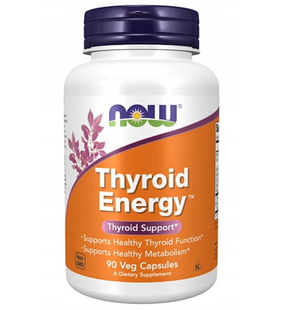 NOW FOODS Thyroid Energy 90 kaps. - wsparcie tarczycy