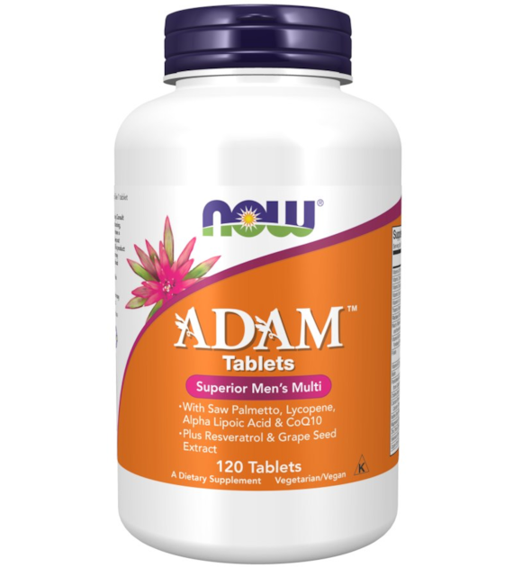 NOW FOODS ADAM - Multi-Vitamin for Men 120 tabl.