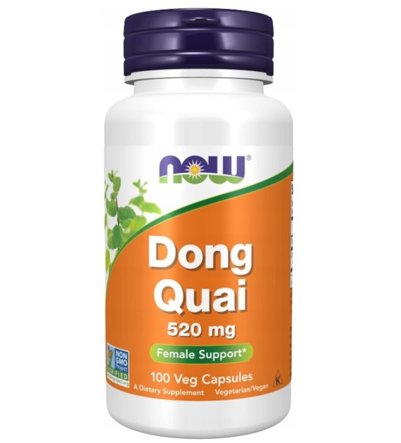 NOW FOODS Dong Quai 520mg, 100caps.