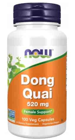 NOW FOODS Dong Quai 520mg, 100caps.