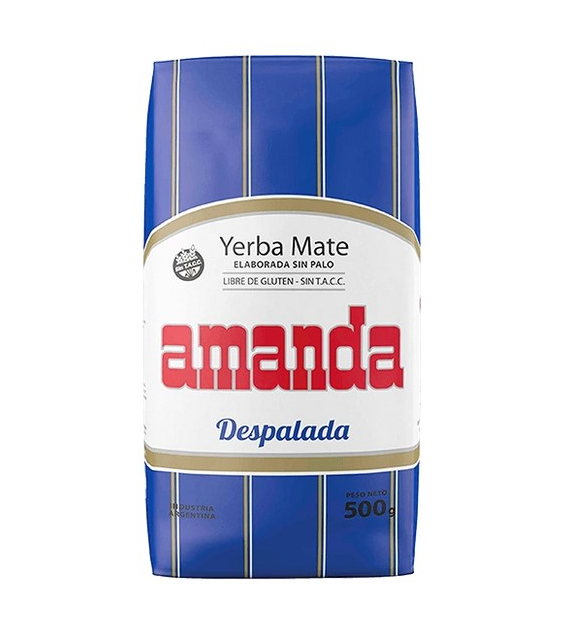 Yerba Mate AMANDA despalada (bez patyków) 500g