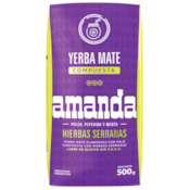 Yerba Mate AMANDA hierbas serranas z dodatkiem ziół 500g