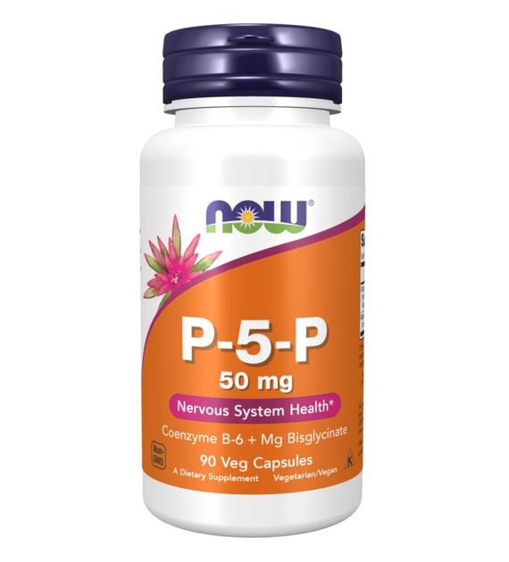 NOW FOODS P-5-P 50mg, 90 kaps.