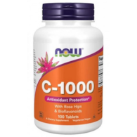 NOW FOODS Witamina C-1000 with Rose Hips & Bioflavonoids 100tabl.