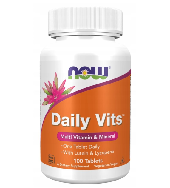 NOW FOODS Daily Vits 100tabl. - Multi Vitamin + Mineral
