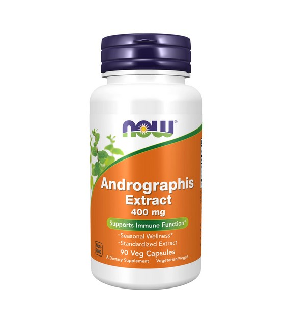 NOW FOODS Andrographis Extract 400mg, 90vcaps.