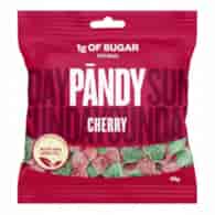 PANDY Cherry 50g - żelki bez dodatku cukru o smaku wiśniowym