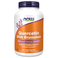 NOW FOODS Quercetin with Bromelain, 120vcaps. - Kwercetyna z Bromeliną