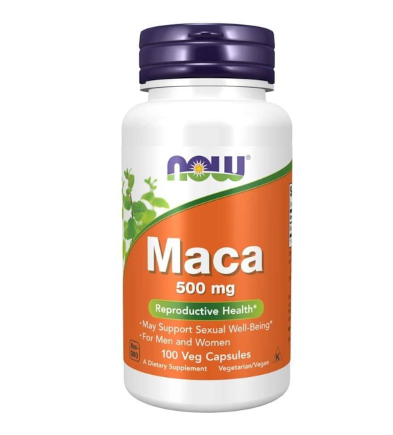 NOW FOODS Maca 500mg. 100caps.