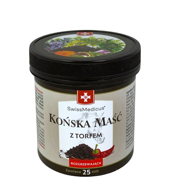 SWISSMEDICUS Końska maść z Torfem rozgrzewająca 225ml