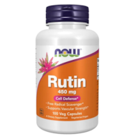 NOW FOODS Rutin 450mg, 100vcaps. - Rutyna