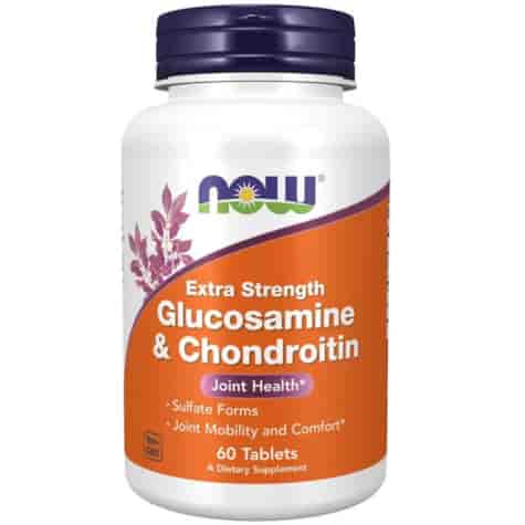 NOW FOODS Glucosamine & Chondroitin - extra strength 60tabl.