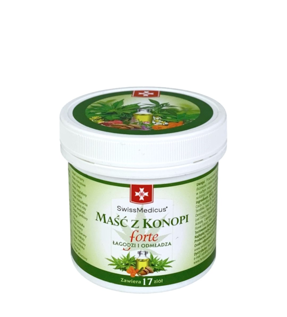 SWISSMEDICUS Maść z konopi forte 125ml