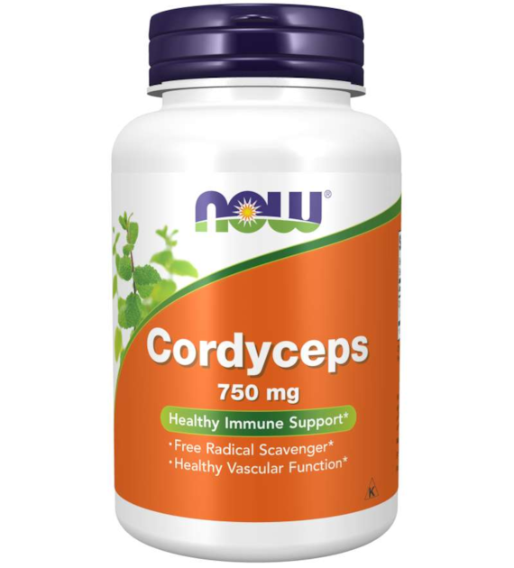 NOW FOODS Cordyceps 750mg, 90 vcaps.