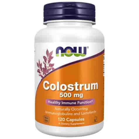 NOW FOODS Colostrum 500mg, 120caps.